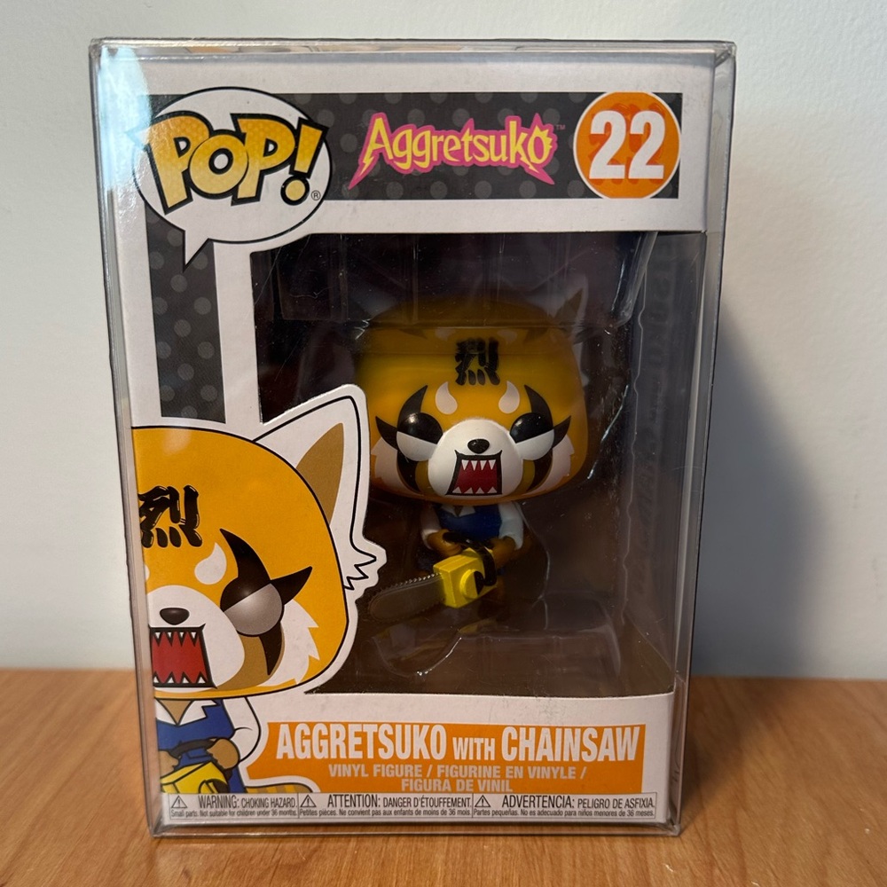 Funko Aggretsuko with Chainsaw Vinyl Figure